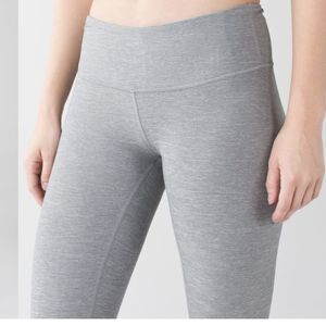 Lululemon Wunder Under Pant III Heathered Slate